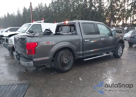 2018 Ford F-150 Xlt из США, поврежденный, VIN 1FTEW1EB0JKE76985